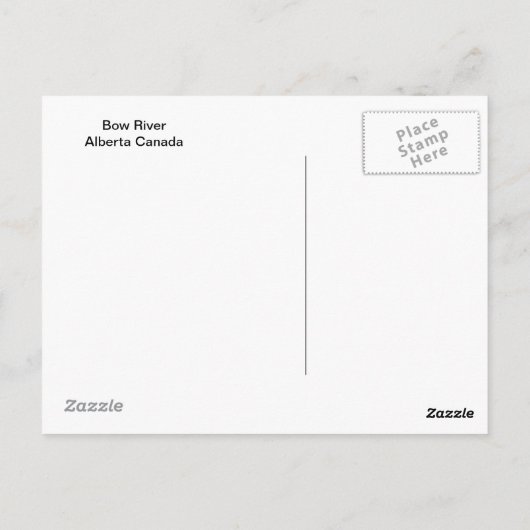 boegrivier briefkaart (Achterkant)