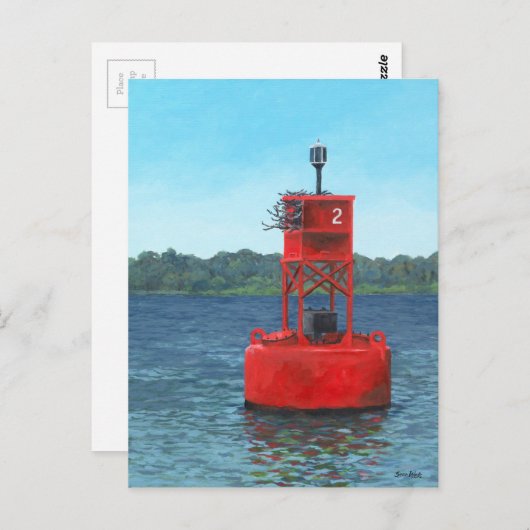 Boei #2 briefkaart (Voorkant / Achterkant)