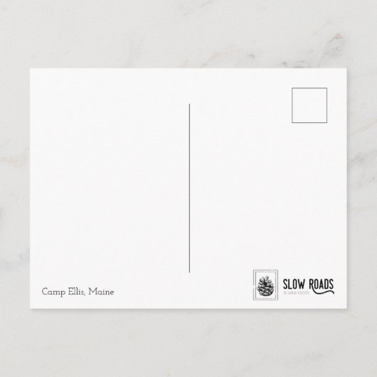 Boeien Briefkaart (Achterkant)