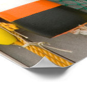 Boeien in Blue Rocks Nova Scotia Poster (Hoek)