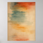 Boeiend Abstract kunst Poster: Verhoog uw ruimte Poster (Voorkant)