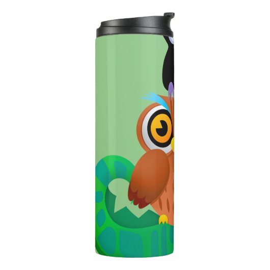 boeiend diertje thermosbeker (Gedraaid links)