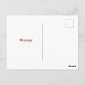 Boeiend Flamingo AI-Art schilderij Briefkaart (Achterkant)