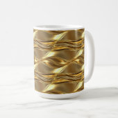 Boeiend goudpatroon koffiemok (Voorkant rechts)