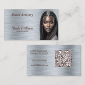 boeiend haar styliste visitekaartje (Voorkant / Achterkant)