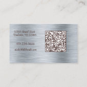 boeiend haar styliste visitekaartje (Achterkant)