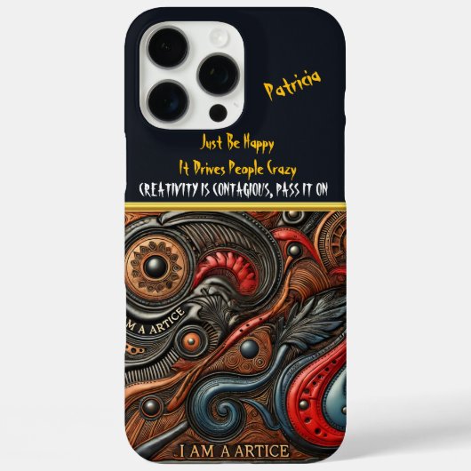 Boeiend Oogontwerp in Dynamische Kleuren Case-Mate iPhone Case (Achterkant)