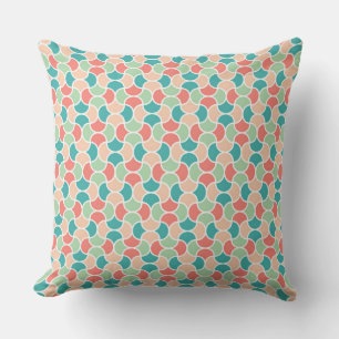 Boeiend Retro Geometrisch Patroon Kussen