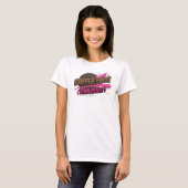Boeiende COFEE EERST DAN REALITEIT Statement T-shirt (Voorkant volledig)