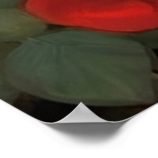 Boeiende  Cottage Landscape Impressionis Poster (Hoek)