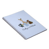 Boeiende dieren gepersonaliseerd notitieboek (Rechterzijde)
