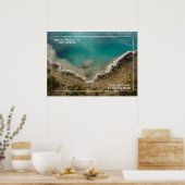 Boeiende Grand Prismatic Yellowstone Poster (Keuken)