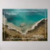 Boeiende Grand Prismatic Yellowstone Poster (Voorkant)