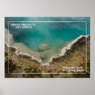 Boeiende Grand Prismatic Yellowstone Poster