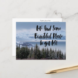 Boeiende IJslandse Schoonheid Briefkaart