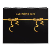 Boeiende kalender 2024 |Design voor elke maand (Hoes)