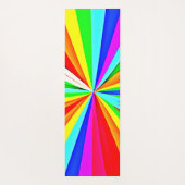 Boeiende levendige tinten Kleurrijk patroon Yogamat (Achterkant)