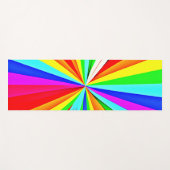 Boeiende levendige tinten Kleurrijk patroon Yogamat (Voorkant (horizontaal))