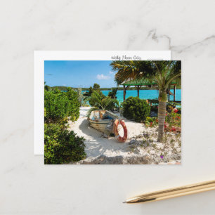 Boeiende scheepswrak schoonheid briefkaart