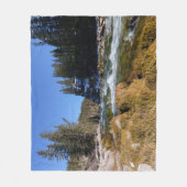 Boeiende schoonheid van de Athabasca rivier Fleece Deken (Voorkant)