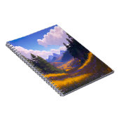 Boeiende schoonheid van een vallei notitieboek (Rechterzijde)