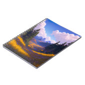 Boeiende schoonheid van een vallei notitieboek (Linkerzijde)