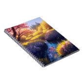 Boeiende schoonheid van het charmante moeras notitieboek (Rechterzijde)