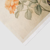 Boeiende schoonheid: vogelkooi decoupage tissuepapier (Detail)