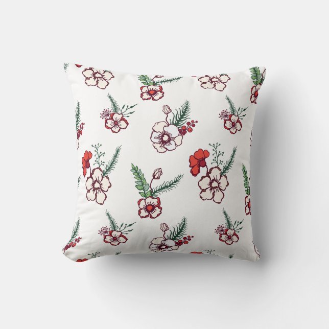 Boeiende schoonheid voor uw interieur kussen (Voorkant)