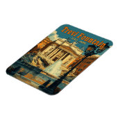 Boeiende Trevi-fontein, Rome - Magneet (Linkerzijde)