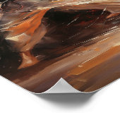 Boeiende vechtsport Poster - Meesterwerk Qual (Hoek)