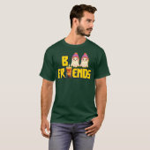 boeiende vrienden t-shirt (Voorkant volledig)