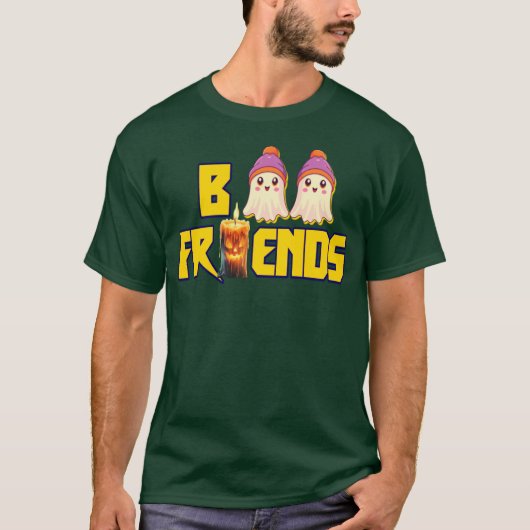 boeiende vrienden t-shirt (Voorkant)
