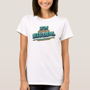 Boeiende ZOIETS GROOTS Mode Kunst T-shirt