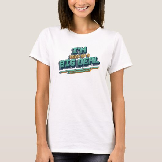 Boeiende ZOIETS GROOTS Mode Kunst T-shirt (Voorkant)