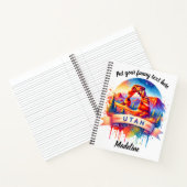 Boeiende zonsondergang in het Arches National Park Notitieboek (Binnen)