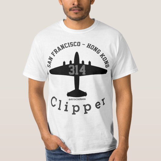 Boeing 314 Clipper T-shirt (Voorkant)