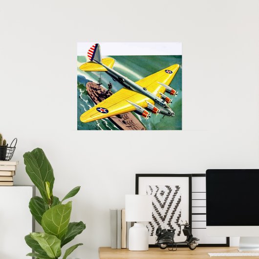 Boeing 915 poster (Thuiskantoor)