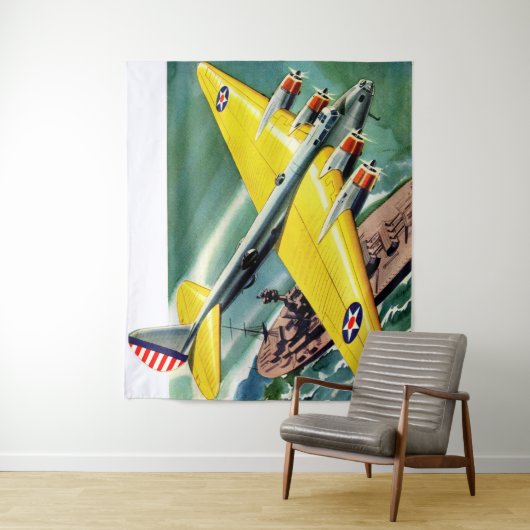 Boeing 915 wandkleed (In situ)