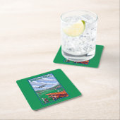 Boeing Vintage Travel Poster Kartonnen Onderzetters (Insitu)