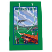 Boeing Vintage Travel Poster Medium Cadeauzakje (Voorkant)