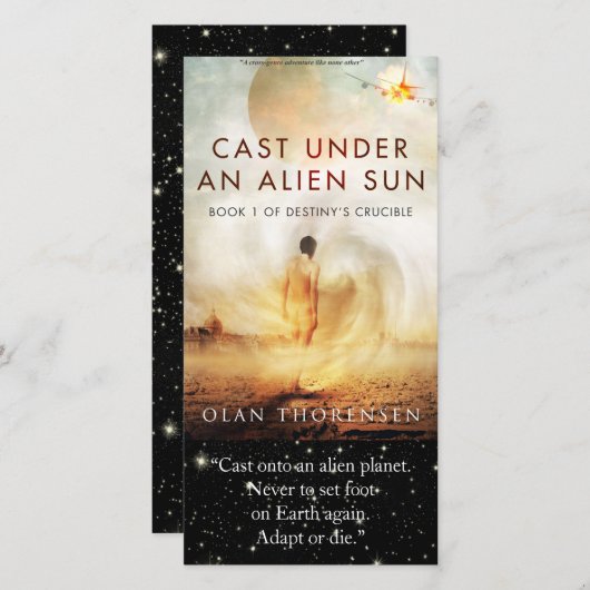 Boek 1 Bladwijzer/ Bedankkaart (Voorkant / Achterkant)