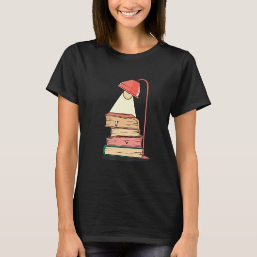 Boek 1 lezen lezer t-shirt (Voorkant)