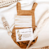 Boek aanvraag Beer Beige Lichtbruin Simple Boho Informatiekaartje