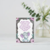 Boek Aanvraag Kaart Olifantdouche (Staand voorkant)