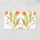 boek aanvraag wilde bloem baby doucheEnclosure Kaa Informatiekaartje (Achterkant)