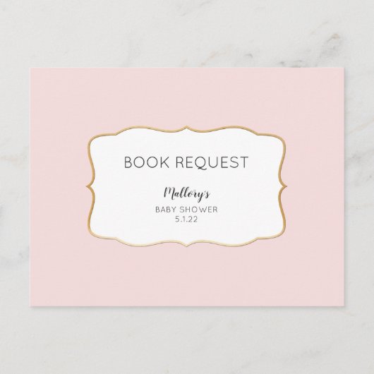 Boek aanvraagkaart — ELKE KLEUR ACHTERGROND Uitnodiging Briefkaart (Achterkant)