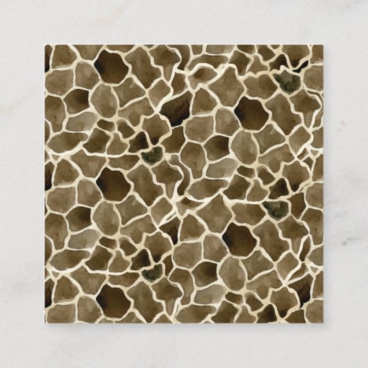 Boek Adventure Enclosure Boy Baby shower Giraffe Informatiekaartje (Achterkant)