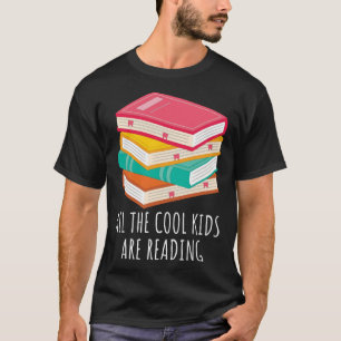 Boek Alle Cool Kinder zijn Reading T-shirt
