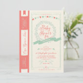 Boek Baby Douche Uitnodigingen - Fairy Tale Uitnod (Staand voorkant)